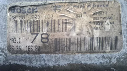 PSA / Stellantis ECU 1929QF (C1122EC)