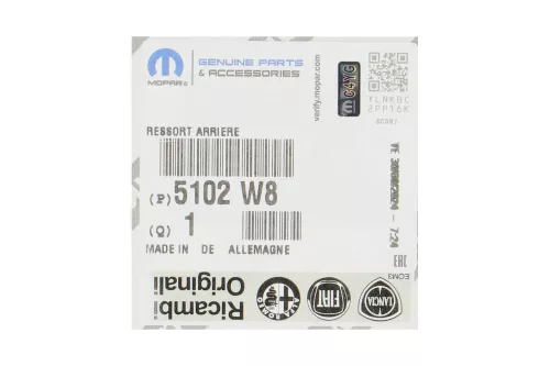 PSA / Stellantis C215UA - LUCHTBALG OP ACHTERAS/ ZIE 1350998080 5102W8 (C215UA)