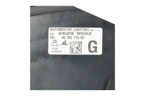 PSA / Stellantis Linker achterlicht op klep met LED 9678271580 (C54LJ)