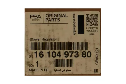 PSA / Stellantis Kachelweerstand in kachelhuis  (C69HI)