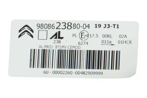 PSA / Stellantis Linker koplamp 9808623880 (C413LA)