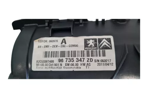  C263EQ - DISPLAY/ NAVI/ KLAPSCHERM/ SIEMENS VDO 96735347ZD 96650242ZD (C263EQ)