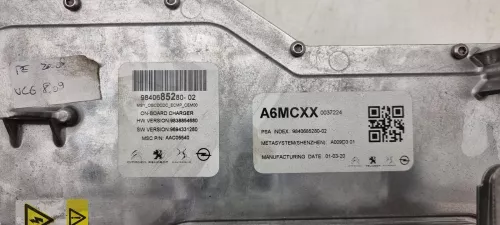  C14XA - OBC ACCU LADER BOVEN ELEKTRO MOTOR/ ON-BOARD CHARGER/ (C14XA)