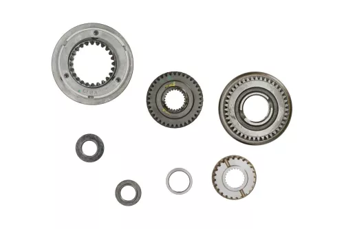 C14BJ - BE4S/ 5E GROEP TANDWIELEN SET + SYNCHROMESH COMPLEET/ 43X37/