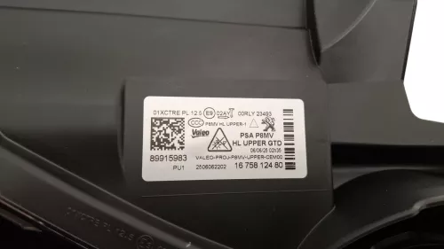 Valeo Linker koplamp 1675812480 (C190LA)