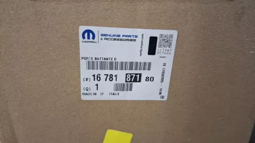 PSA / Stellantis Achterklep deur rechts 1678187180 (C288PB)