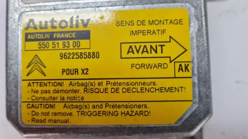 MODUUL LOS/ T2/ MET BIJRIJDERS AIRBAG/ 9622585880