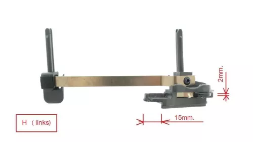 PSA / Stellantis PLURIEL/ INTERSLIDE GELEIDERSET LINKS / ZIE 8401HV (0000364562)