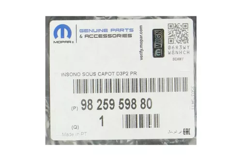 PSA / Stellantis ISOLATIE/ ZIE 9825959880 (0000369322)