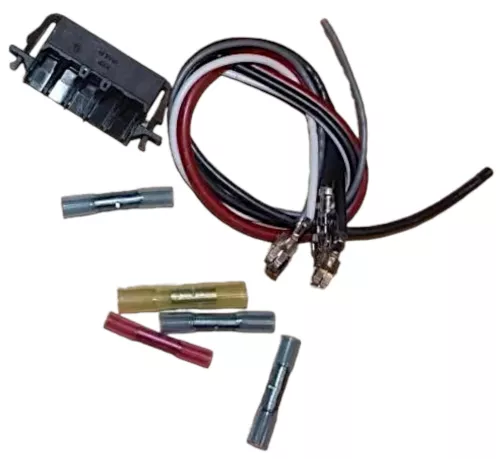 STEKKER VAN KACHEL MOTOR EN AIRCO REGEL MODULE/ KACHEL